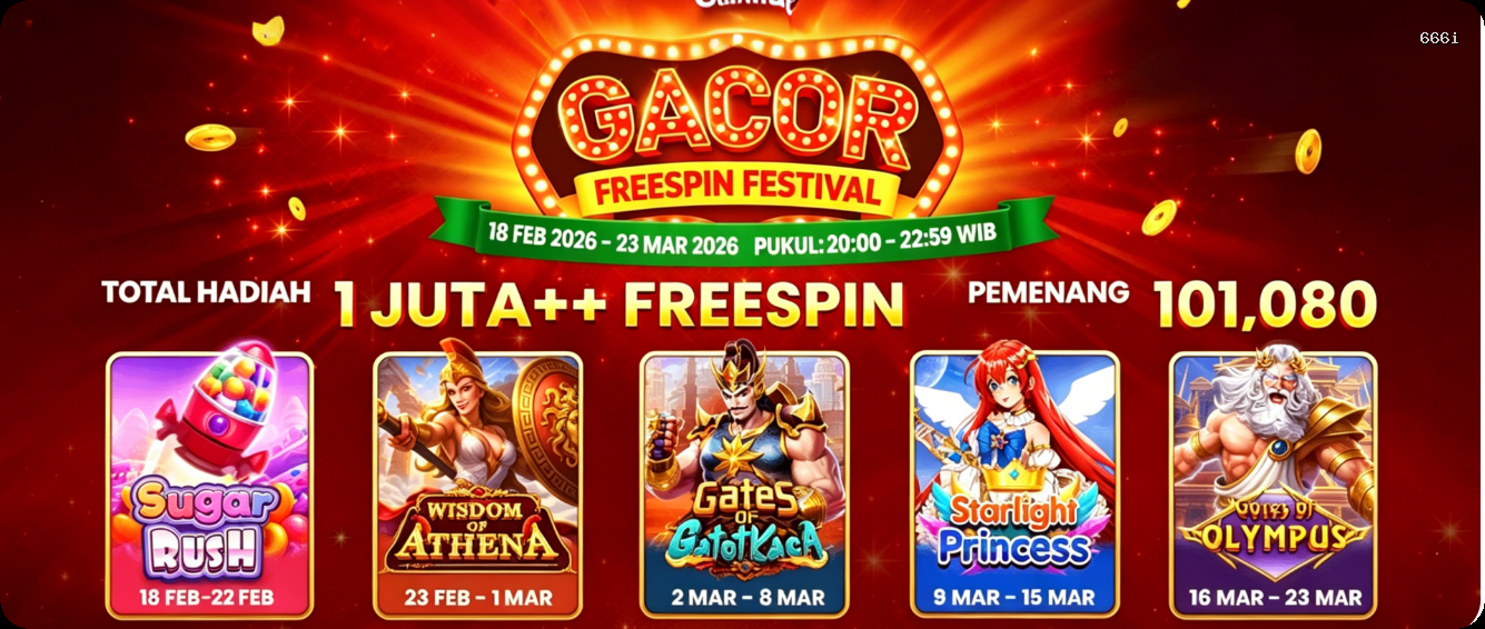 Login 666i Sekarang Bonus Melimpah
